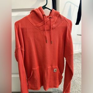 Women’s Carhartt, hoodie, excellent condition, coral, xsmall